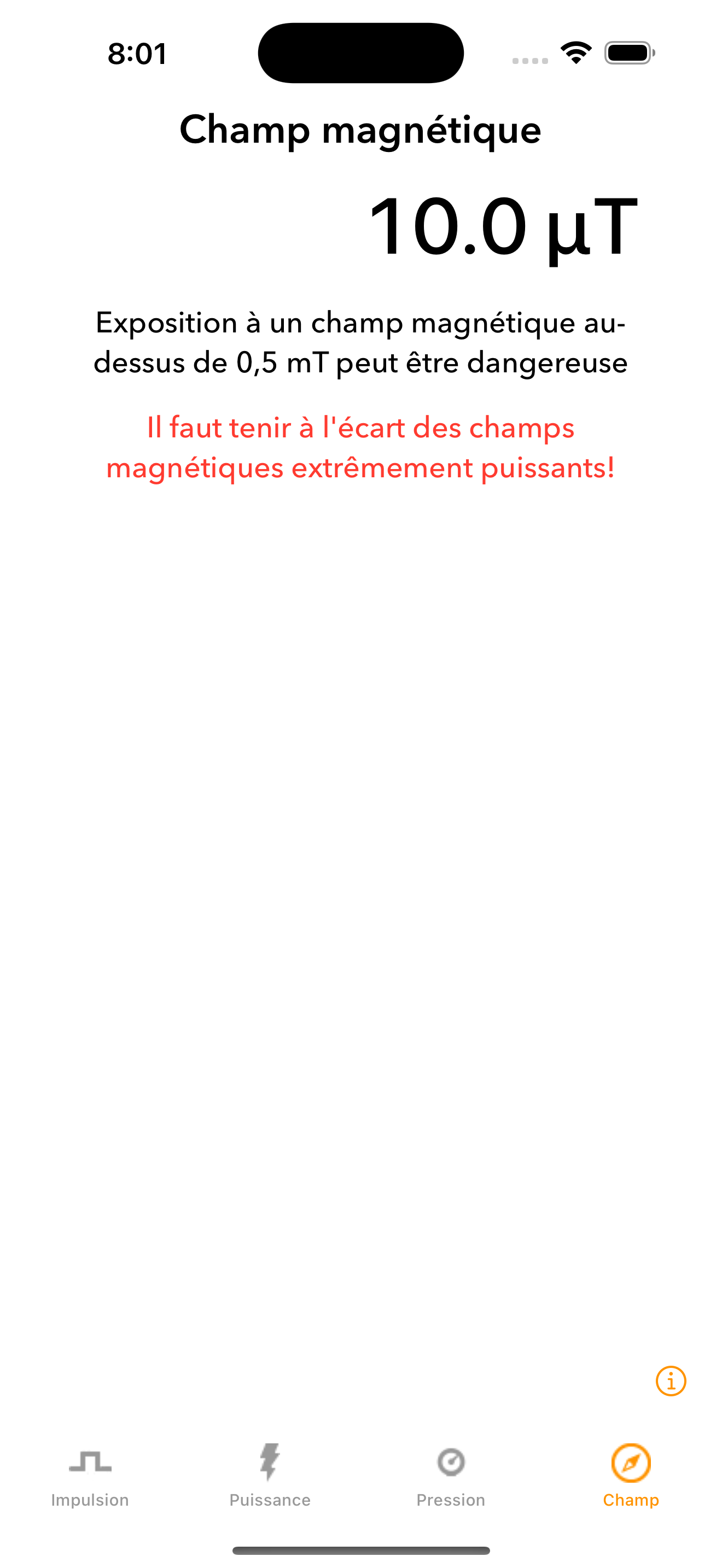 Attenuator · Champ magnétique