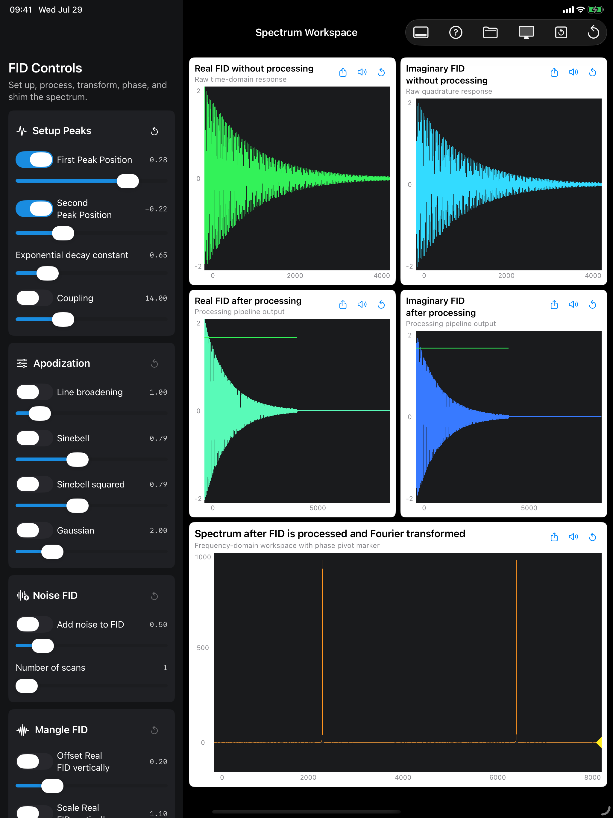 NMR Tutor · iPad